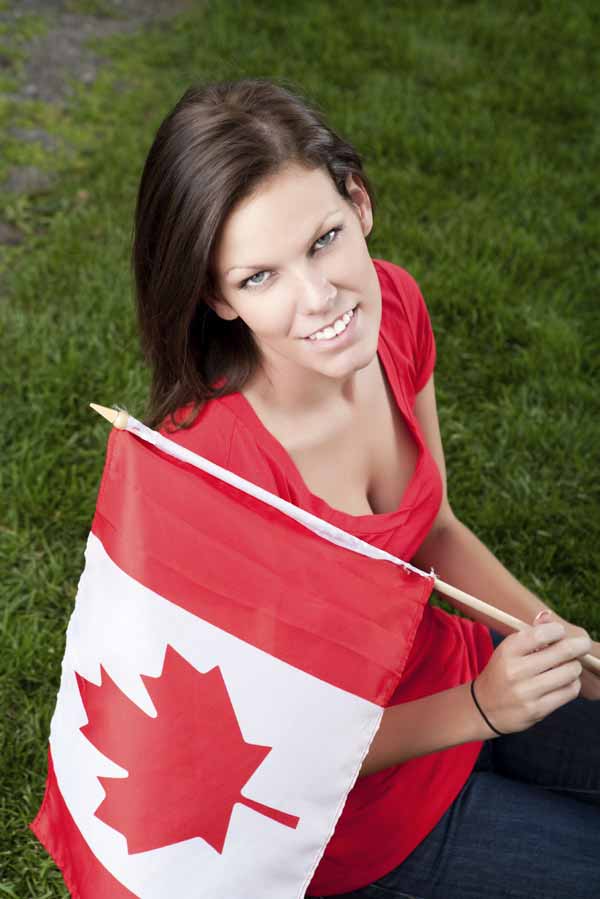 Canadian mom with big fan image