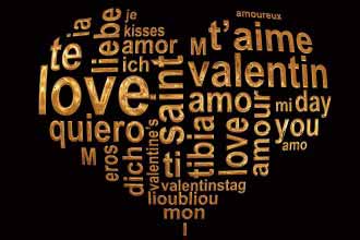 Love words for St. Valentine's