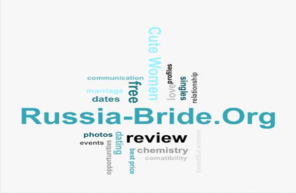 word cloud relevant to dating at Russia-Bride.Org