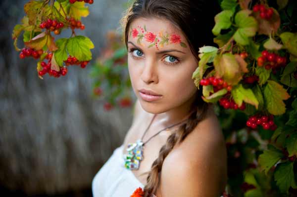 Beautiful young ukrainian lady