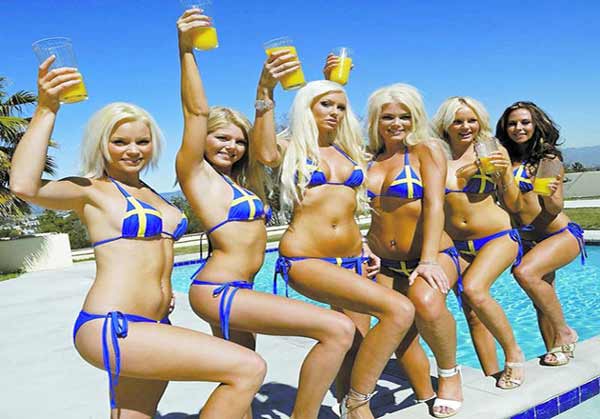 Swedish girls love americans