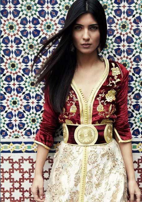 a gorgeous Moroccan woman