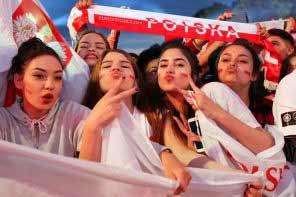 Polish girls at Euro 2016