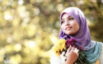 a beautiful Muslim girl
