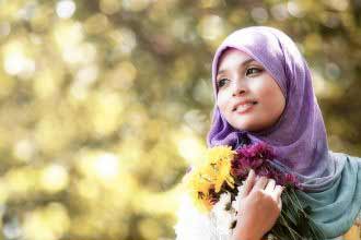 a beautiful Muslim girl