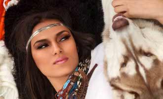 a gorgeous Moroccan woman