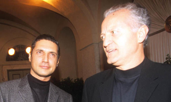 Gianni Versace and Antonio D’Amico